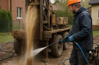 Промывка скважины в Долгопрудном