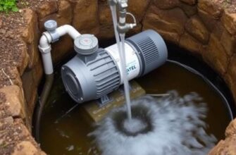 Центробежный насос для промывки скважины