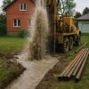 Промывка скважины в Королёве